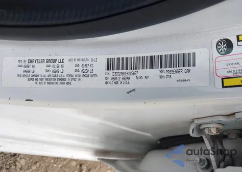 2014 Dodge Avenger Se from USA, damaged, VIN 1C3CDZAB7EN125677